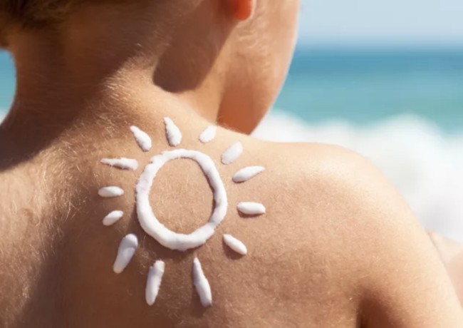 Sunscreen with SPF